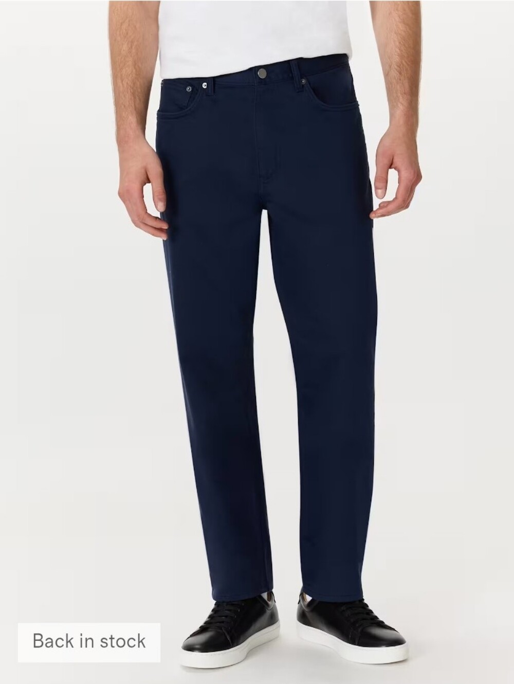 Quince Comfort Stretch Traveler 5-Pocket Pants Athletic Tapered Chinos 34 x 30